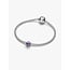 Pandora Pandora Bedel 794782C01 Zilver Mini Hondenpoot met Paarse Enamel