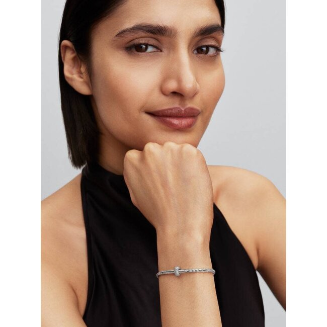 Pandora Pandora Bedel 794771C00 Zilver Mini Clip Gediamanteerd