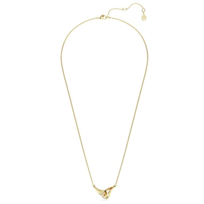 Swarovski Swarovski Collier 5745560 Classica Zilver met 18k Geelgouden Plating met Zirkonia 38-43cm