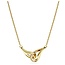 Swarovski Swarovski Collier 5745560 Classica Zilver met 18k Geelgouden Plating met Zirkonia 38-43cm