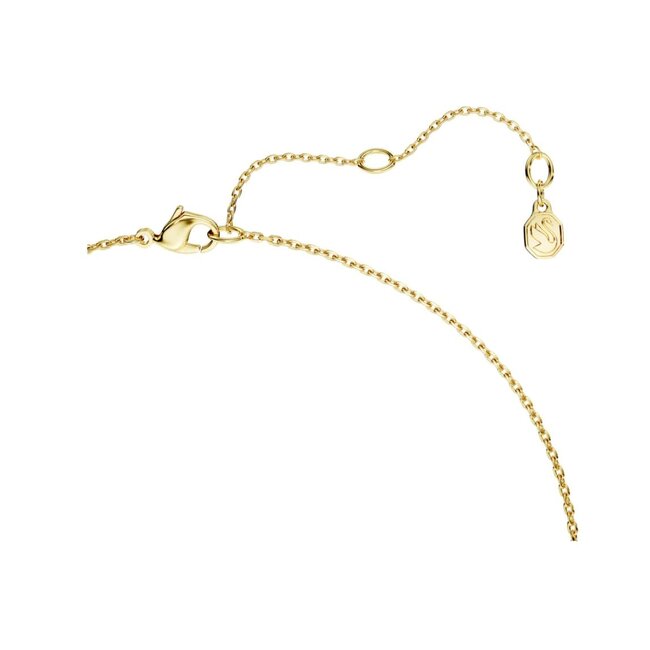 Swarovski Swarovski Collier 5745560 Classica Zilver met 18k Geelgouden Plating met Zirkonia 38-43cm