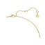 Swarovski Swarovski Collier 5745560 Classica Zilver met 18k Geelgouden Plating met Zirkonia 38-43cm