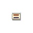 Nomination Nomination Schakel 030234-12 Composable Classic met 18k Geelgouden Holland Vlag