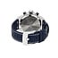 TW Steel TW Steel Horloge VS136 X Evel Knievel Staal Quartz Chronograaf 100m Waterdicht met Blauwe Leren Horlogeband 44mm