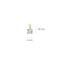 Blush Blush Hanger LG6002Y 14k Geelgoud met 0.20crt G SI Labgrown Diamant 4mm