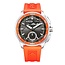 Citizen Citizen Horloge JV3000-13E Promaster Staal Analoog Digitaal Eco-drive 200m Waterdicht met Oranje Horlogeband 43mm