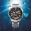 Citizen Citizen Horloge JV3001-53E Promaster Staal Analoog Digitaal Eco-drive 200m Waterdicht met Zwarte Wijzerplaat 43mm