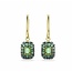 Swarovski Swarovski Oorbellen 5752890 Sublima Goudkeurig met Groene Kristal