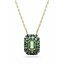 Swarovski Swarovski Collier 5752884 Sublima Goudkleurig met Groene Kristal