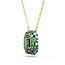 Swarovski Swarovski Collier 5752884 Sublima Goudkleurig met Groene Kristal