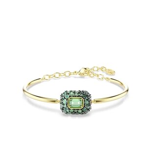 Swarovski Swarovski Armband 5758457 Sublima Goudkleurig met Groene Kristal