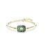 Swarovski Swarovski Armband 5758457 Sublima Goudkleurig met Groene Kristal