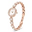 Swarovski Swarovski Horloge 5753309 Una Rosekleurig Witte Wijzerplaat met Kristallen