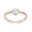 Swarovski Swarovski Horloge 5753309 Una Rosekleurig Witte Wijzerplaat met Kristallen