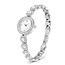Swarovski Swarovski Horloge 5737038 Una Zilverkleurig met Witte Wijzerplaat met Kristallen