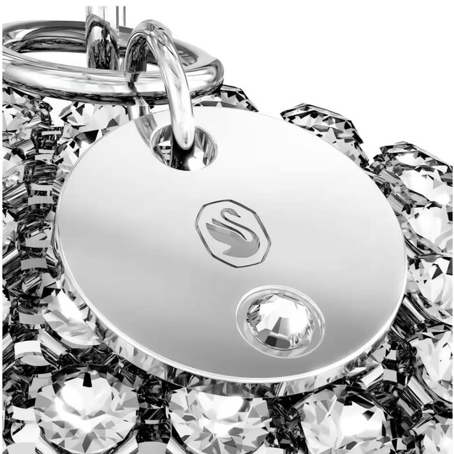 Swarovski Swarovski Kerstornament 5737045 Zilverkleurig Kertsbal met Kristallen