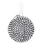 Swarovski Swarovski Kerstornament 5737045 Zilverkleurig Kertsbal met Kristallen