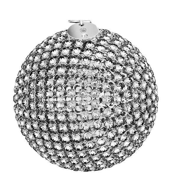 Swarovski Swarovski Kerstornament 5737045 Zilverkleurig Kertsbal met Kristallen