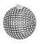 Swarovski Swarovski Kerstornament 5737045 Zilverkleurig Kertsbal met Kristallen