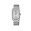 Seiko Seiko Horloge SWR091P1 Staal Quartz met Vierkante Witte wijzerplaat 22.7mm