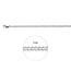 Blinckers Jewellery Huiscollectie BJ Collier 10.21931 Zilver Gourmette 4mm x 55cm