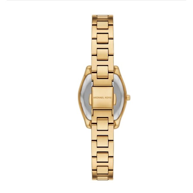 Michael Kors Michael Kors Horloge MK7618 Chelsea Staal met Geelgouden Plating Quartz met Zirkonia 25mm