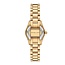 Michael Kors Michael Kors Horloge MK7659SET Lexington Staal met Geelgouden Plating Quartz en Verwisselbaren Bezels 28mm
