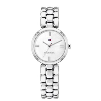 Tommy Hilfiger Tommy Hilfiger Horloge TH1782929 Annie Staal Quartz met Parelmoer Wijzerplaat 26mm