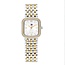 Tommy Hilfiger Tommy Hilfiger Horloge TH1782922 Abby Staal Bi-Color Quartz met Zilverkleurige Wijzerplaat met Zirkonia 22x24.5mm