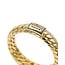 Buddha to Buddha Buddha to Buddha Ring 125GV 18 Ben XS Zilver met Geelgouden Plating Maat 18