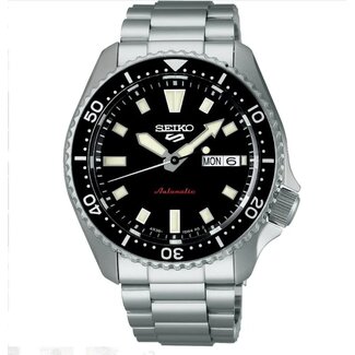 Seiko Seiko Horloge SRPL85K1 5 Sport Staal Automaat 100m Waterdicht 40mm