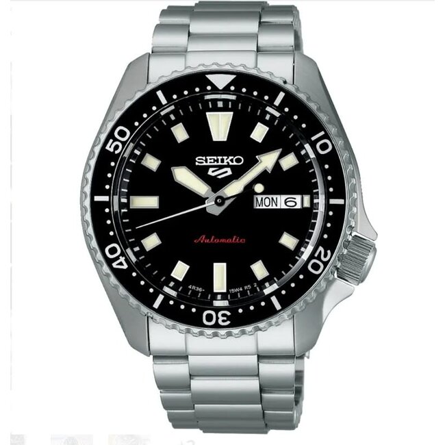 Seiko Seiko Horloge SRPL85K1 5 Sport Staal Automaat 100m Waterdicht 40mm