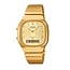 Casio Casio Vintage Horloge AQ-240EG-9AEF Staal met Geelgouden Plating Analoog Digitaal 34mm