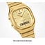 Casio G-Shock Casio Vintage Horloge AQ-240EG-9AEF Staal met Geelgouden Plating Analoog Digitaal 34mm