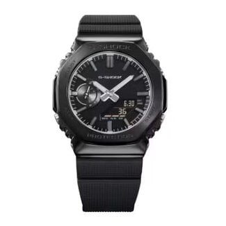 Casio G-Shock Casio G-Shock Horloge GM-2100LXB-1AER Staal met Zwarte Coating Analoog Digitaal 200m Waterdicht 44mm