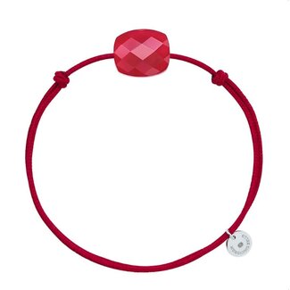 Morganne Bello Morganne Bello Armband 1015X50A196 Red Quartz Cushion