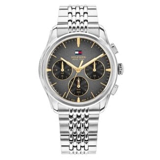 Tommy Hilfiger Tommy Hilfiger Horloge TH1710812 The Empire Staal met Grijze Wijzerplaat 38mm