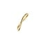 Blush Blush Ring 1283YGO/54 14k Geelgoud Glad Golvend Maat 54