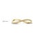 Blush Blush Ring 1285YGO/54 14k Geelgoud Golvend met Bolletjes Maat 54