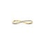 Blush Blush Ring 1286YZI/54 14k Geelgoud Golvend met Zirkonia Maat 54