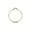 Blush Blush Ring 1287YZI/54 14k Geelgoud met Zeshoek Zirkonia Maat 54