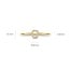 Blush Blush Ring 1287YZI/54 14k Geelgoud met Zeshoek Zirkonia Maat 54