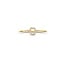Blush Blush Ring 1287YZI/54 14k Geelgoud met Zeshoek Zirkonia Maat 54