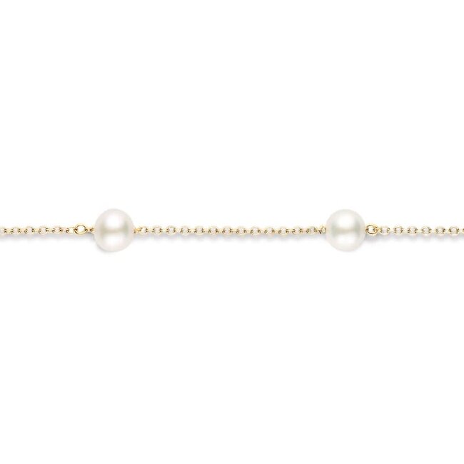 Blush Blush Armband 2269YPW 14k Geelgoud met Parels 16,5-18cm