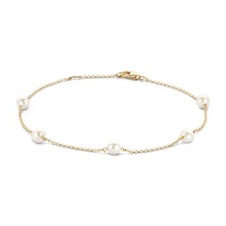 Blush Blush Armband 2269YPW 14k Geelgoud met Parels 16,5-18cm