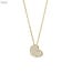 Blush Blush Collier 3207YZI 14k Geelgoud Hart met Zirkonia 42cm