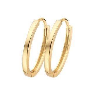 Blush Blush Oorbellen 7402YGO 14k Geelgoud Oorringen 1.7mm