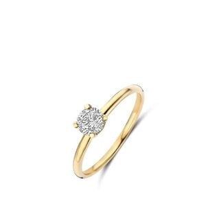 Blush Blush Ring LG1075Y/54 14k Geelgoud met 0.50ct G SI Labgrown Diamant maat 54