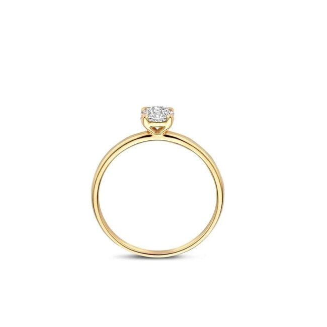 Blush Blush Ring LG1075Y/54 14k Geelgoud met 0.50ct G SI Labgrown Diamant maat 54