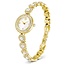 Swarovski Swarovski Horloge 5750500 Una Goudkleurig met Witte Kristallen